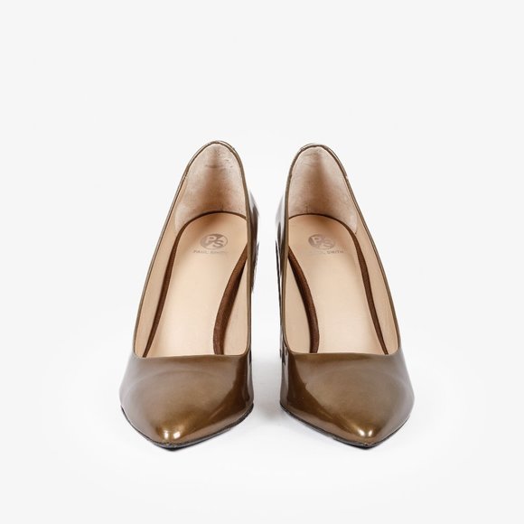PS by Paul Smith Beau Metallic Khaki Pumps - Picture 2 of 10